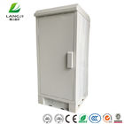 Fans Cooling Outdoor Telecom Cabinet , Galvanized Steel Outdoor Electronics Cabinet